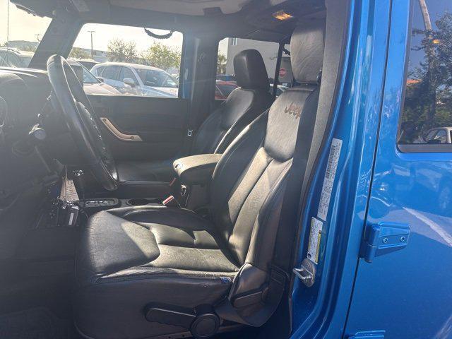 used 2015 Jeep Wrangler Unlimited car, priced at $17,694
