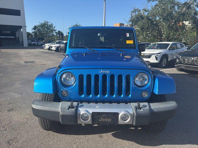 used 2015 Jeep Wrangler Unlimited car, priced at $17,694