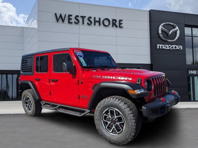 used 2020 Jeep Wrangler Unlimited car, priced at $34,577