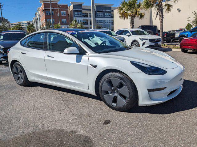 used 2023 Tesla Model 3 car, priced at $27,777