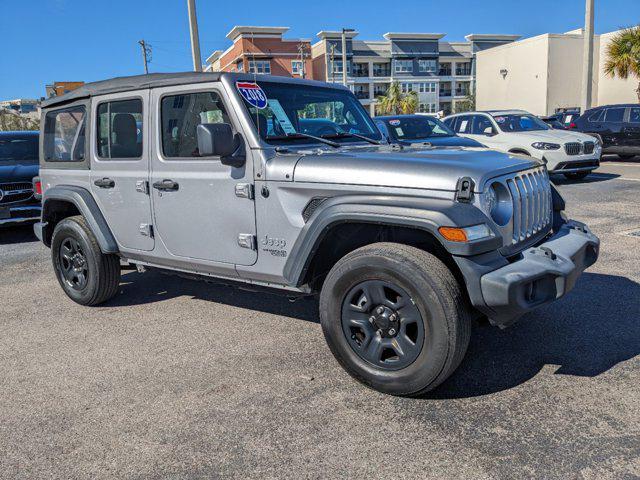 used 2018 Jeep Wrangler Unlimited car, priced at $24,577