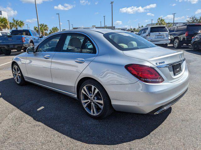 used 2021 Mercedes-Benz C-Class car, priced at $28,694