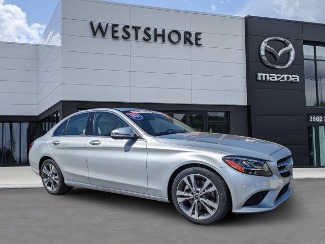 used 2021 Mercedes-Benz C-Class car, priced at $28,694