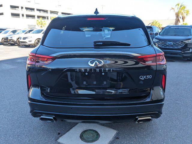 used 2021 INFINITI QX50 car, priced at $24,494