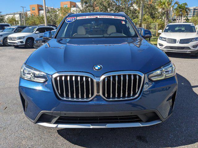 used 2022 BMW X3 car, priced at $35,277