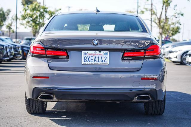 used 2021 BMW 530 car, priced at $34,485