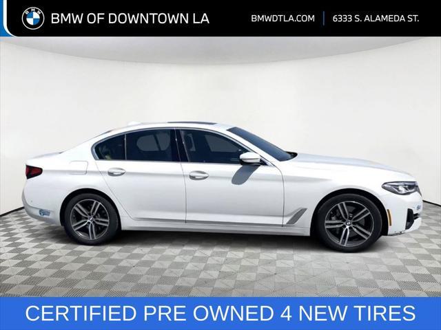 used 2021 BMW 530e car, priced at $34,965