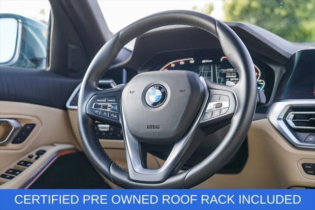 used 2021 BMW 330e car, priced at $30,495