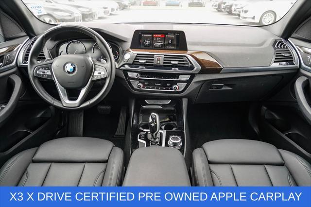 used 2021 BMW X3 car, priced at $27,990
