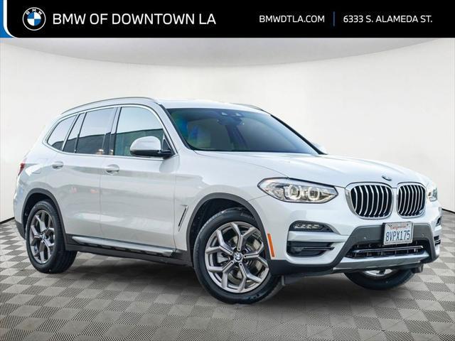 used 2021 BMW X3 car, priced at $32,455