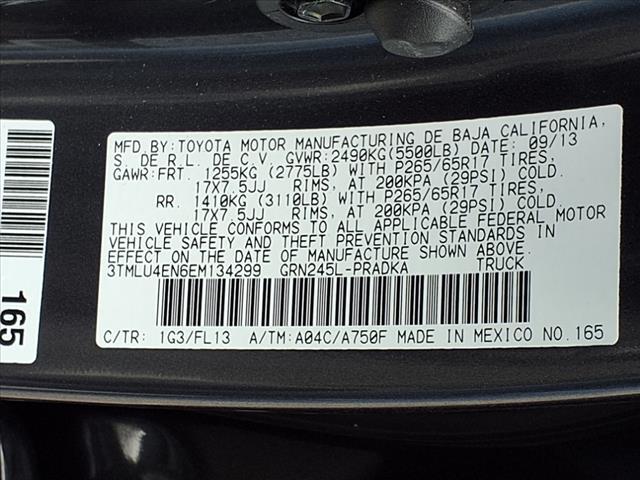 used 2014 Toyota Tacoma car, priced at $17,000