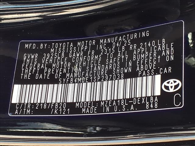 used 2025 Toyota Corolla car, priced at $23,850