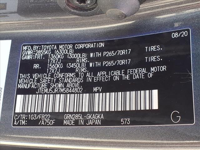 used 2021 Toyota 4Runner car, priced at $34,450