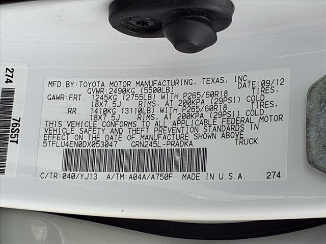 used 2013 Toyota Tacoma car, priced at $25,750