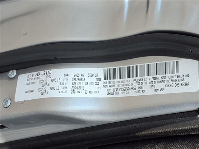 used 2015 Jeep Cherokee car, priced at $9,428