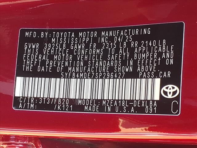 used 2025 Toyota Corolla car, priced at $23,822