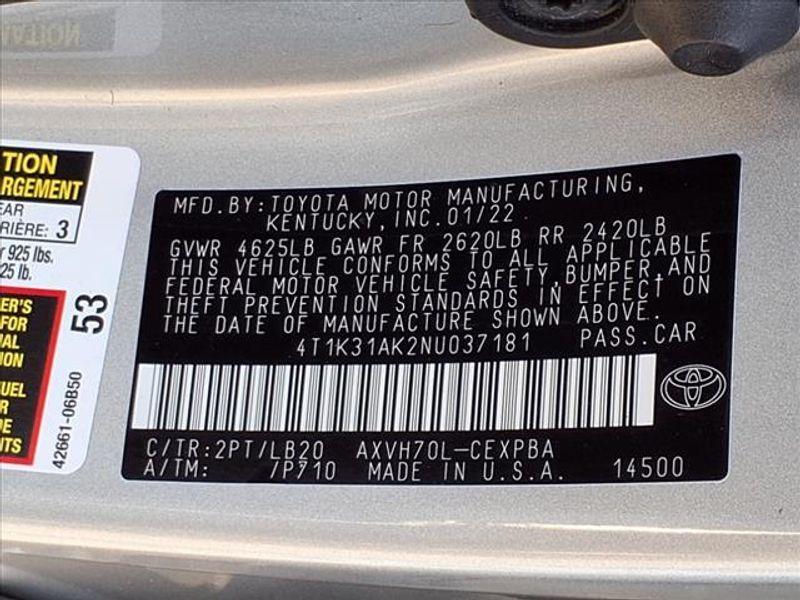 used 2022 Toyota Camry Hybrid car, priced at $37,950