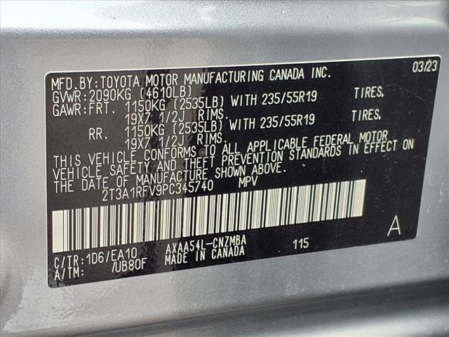 used 2023 Toyota RAV4 car, priced at $34,450