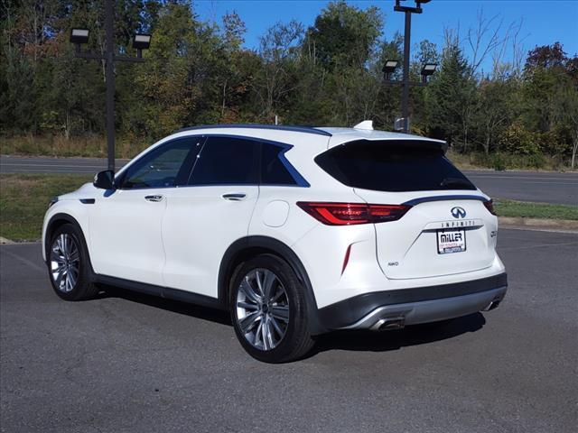 used 2021 INFINITI QX50 car, priced at $29,455