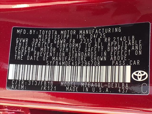 used 2025 Toyota Corolla car, priced at $23,950