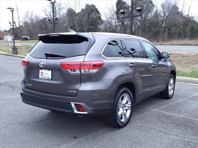 used 2019 Toyota Highlander car, priced at $32,499