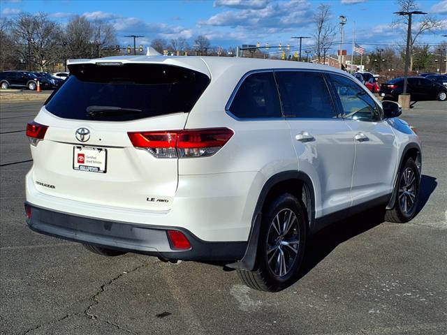 used 2019 Toyota Highlander car, priced at $25,988