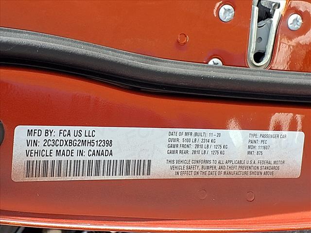 used 2021 Dodge Charger car, priced at $19,985