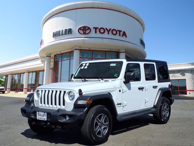 used 2022 Jeep Wrangler Unlimited car, priced at $31,250