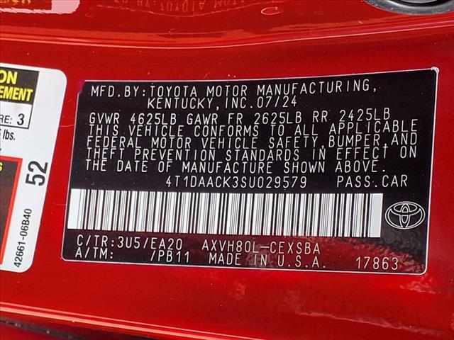 used 2025 Toyota Camry car, priced at $31,500