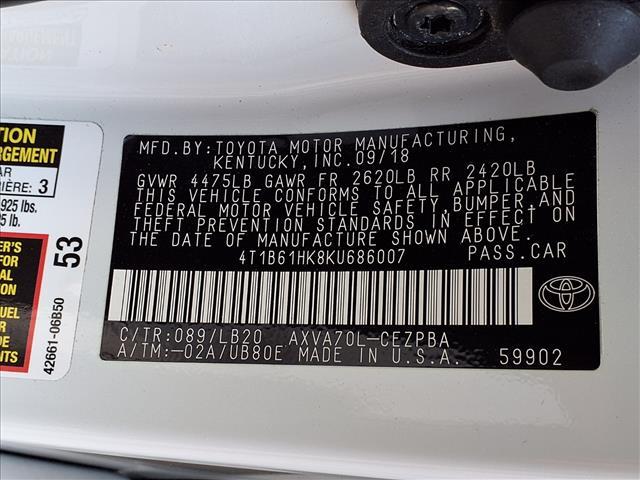 used 2019 Toyota Camry car, priced at $27,950