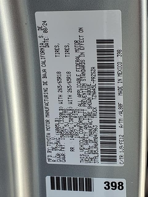 used 2024 Toyota Tacoma car, priced at $44,950