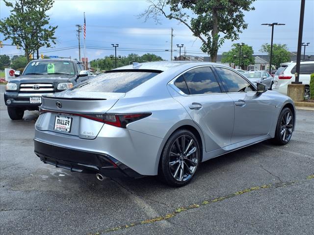 used 2021 Lexus IS 350 car, priced at $39,400