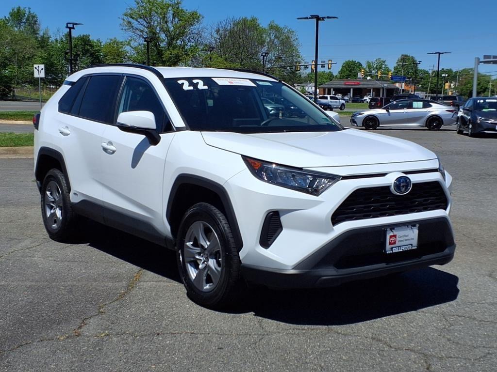 used 2022 Toyota RAV4 Hybrid car, priced at $36,300
