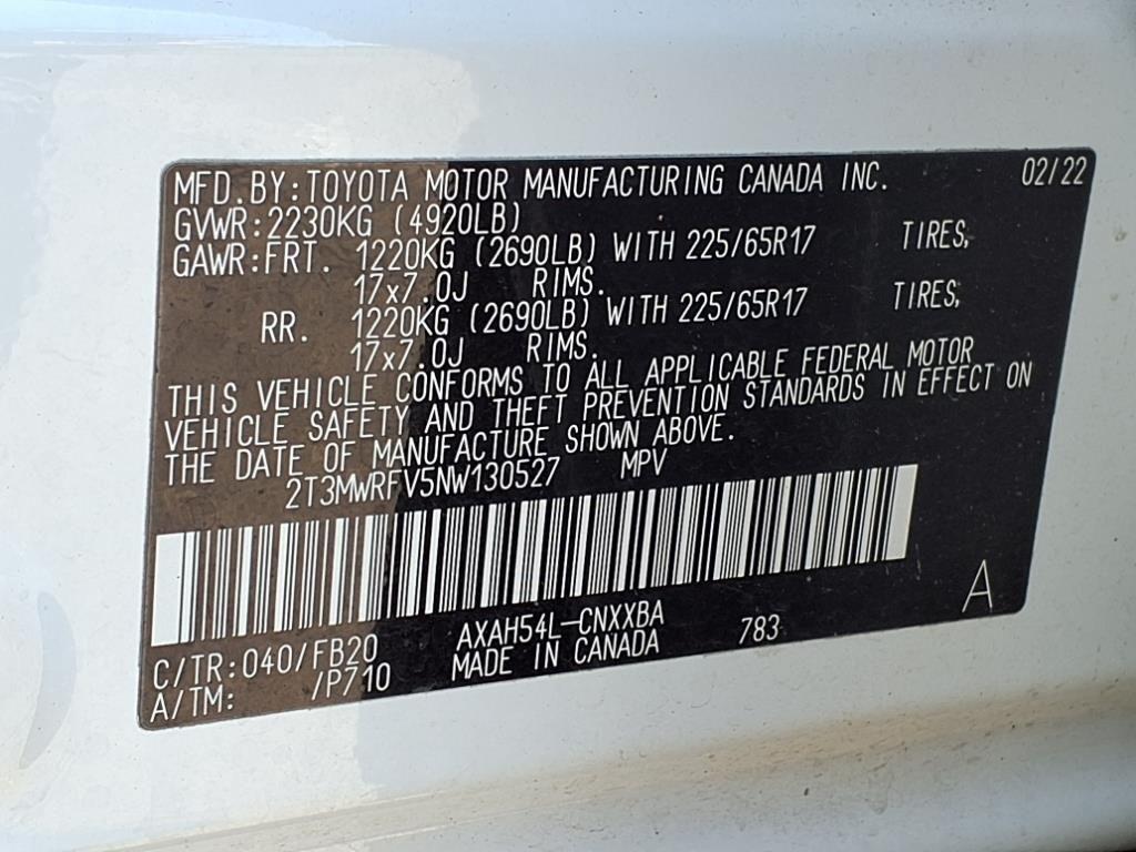 used 2022 Toyota RAV4 Hybrid car, priced at $36,300