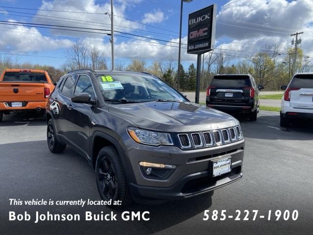 used 2018 Jeep Compass car, priced at $18,577