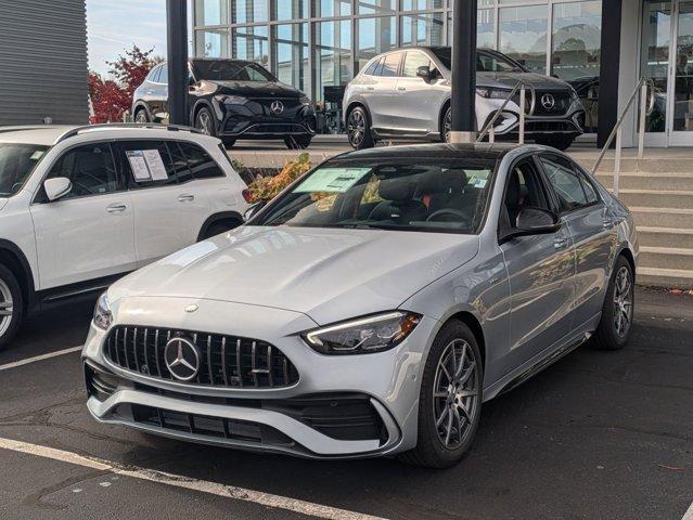 new 2025 Mercedes-Benz AMG C 43 car, priced at $66,150