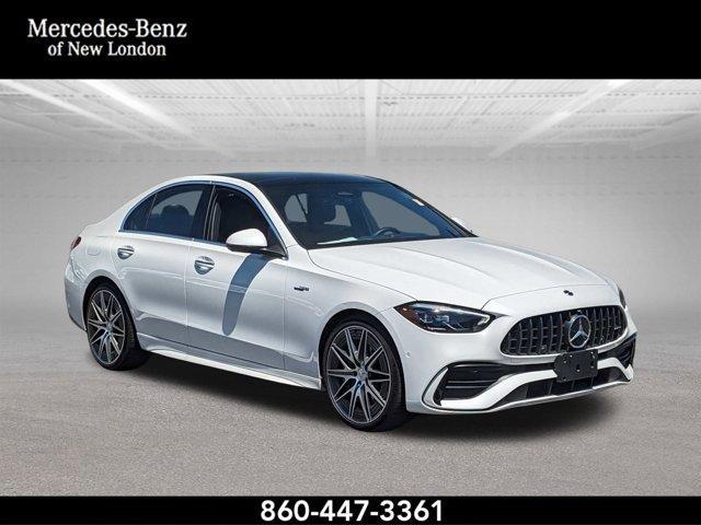 used 2023 Mercedes-Benz AMG C 43 car, priced at $55,889