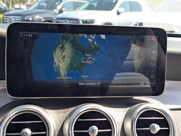 used 2021 Mercedes-Benz C-Class car, priced at $41,990