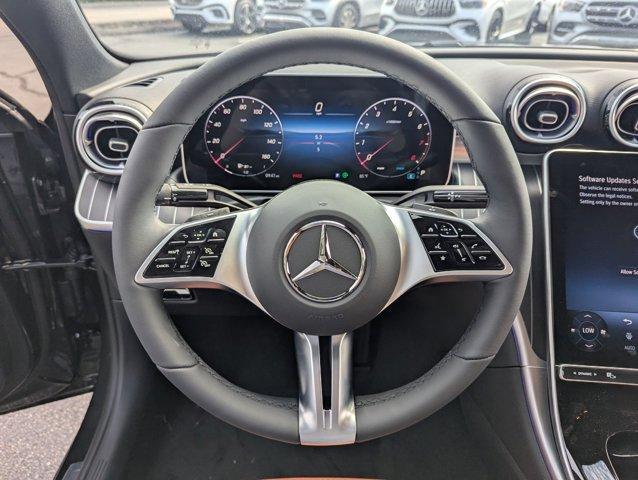 new 2025 Mercedes-Benz C-Class car, priced at $56,535