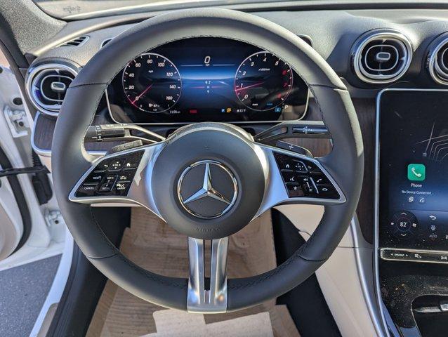 new 2025 Mercedes-Benz C-Class car, priced at $56,265