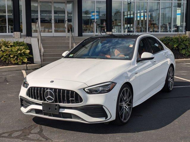 used 2023 Mercedes-Benz AMG C 43 car, priced at $52,988