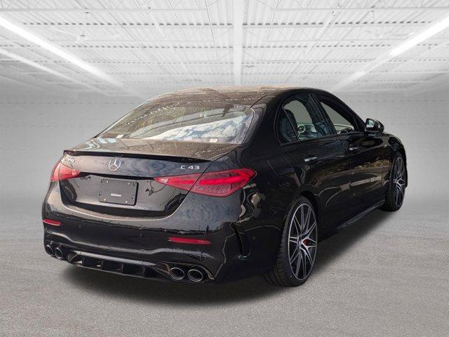 new 2025 Mercedes-Benz AMG C 43 car, priced at $72,340