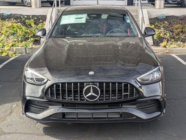 new 2025 Mercedes-Benz AMG C 43 car, priced at $72,340