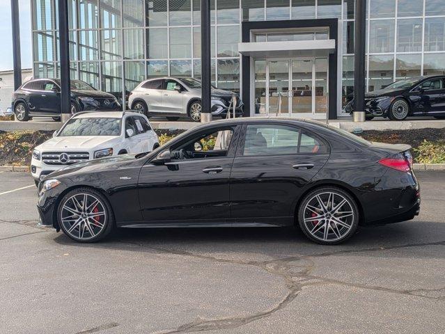 new 2025 Mercedes-Benz AMG C 43 car, priced at $72,340