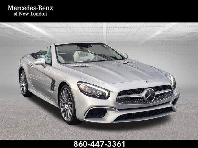 used 2019 Mercedes-Benz SL 550 car, priced at $69,702