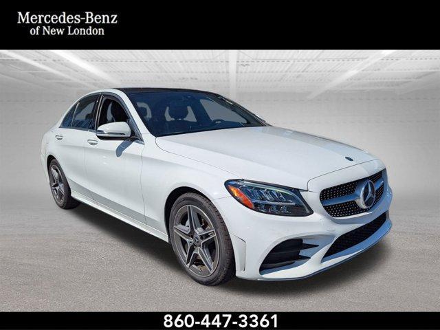 used 2021 Mercedes-Benz C-Class car, priced at $25,990