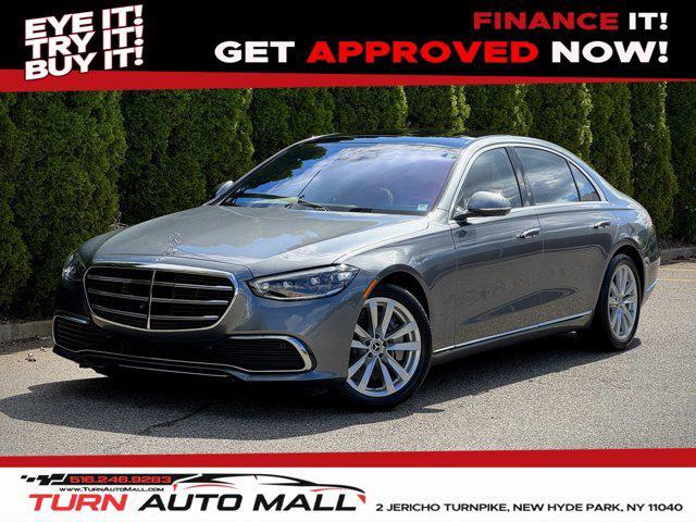 used 2022 Mercedes-Benz S-Class car, priced at $59,952