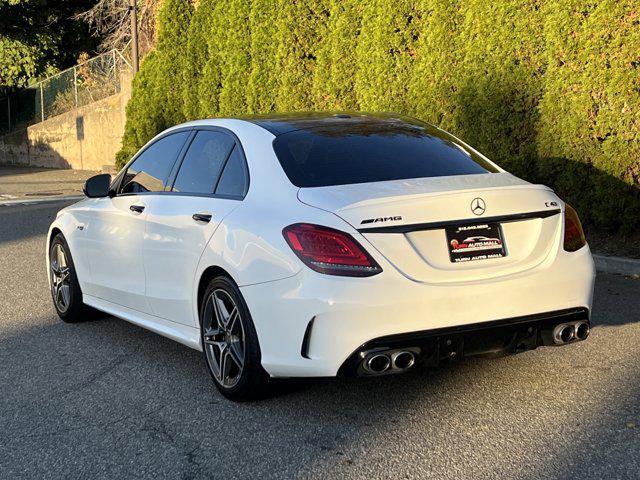 used 2020 Mercedes-Benz AMG C 43 car, priced at $26,526