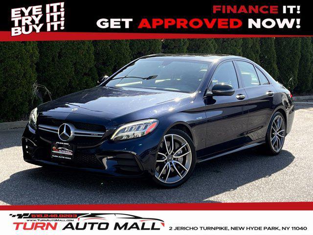 used 2020 Mercedes-Benz AMG C 43 car, priced at $26,552