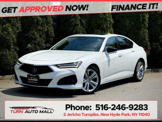 used 2021 Acura TLX car, priced at $20,552